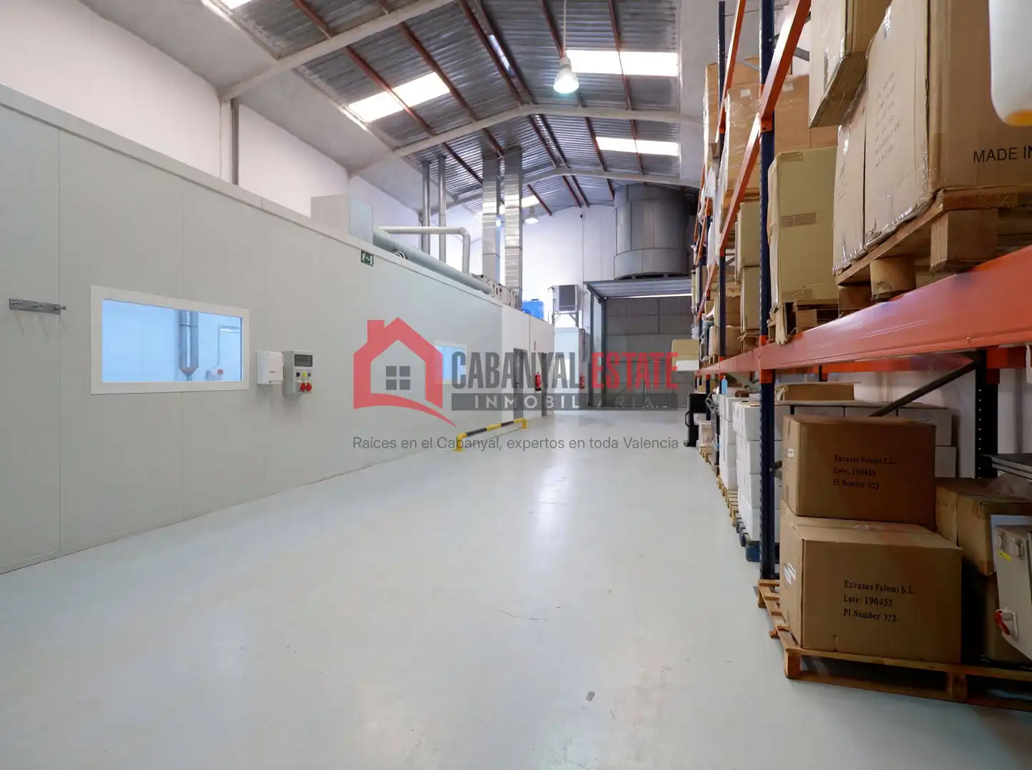 Nave industrial de alquiler en Meliana
