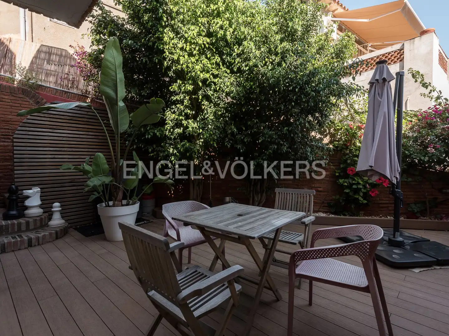 Terrace of Houses for rent in La Miranda - Can Candeler 