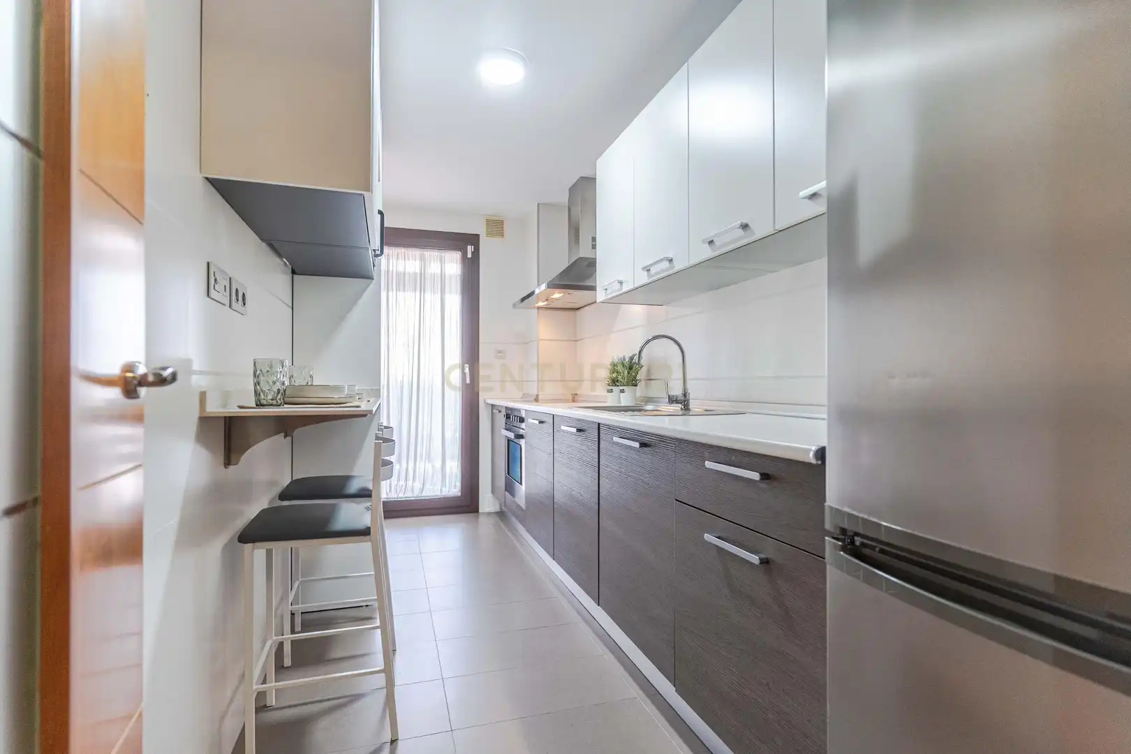 Kitchen of Flat for sale in Motril  with Air Conditioner, Private garden and Swimming Pool