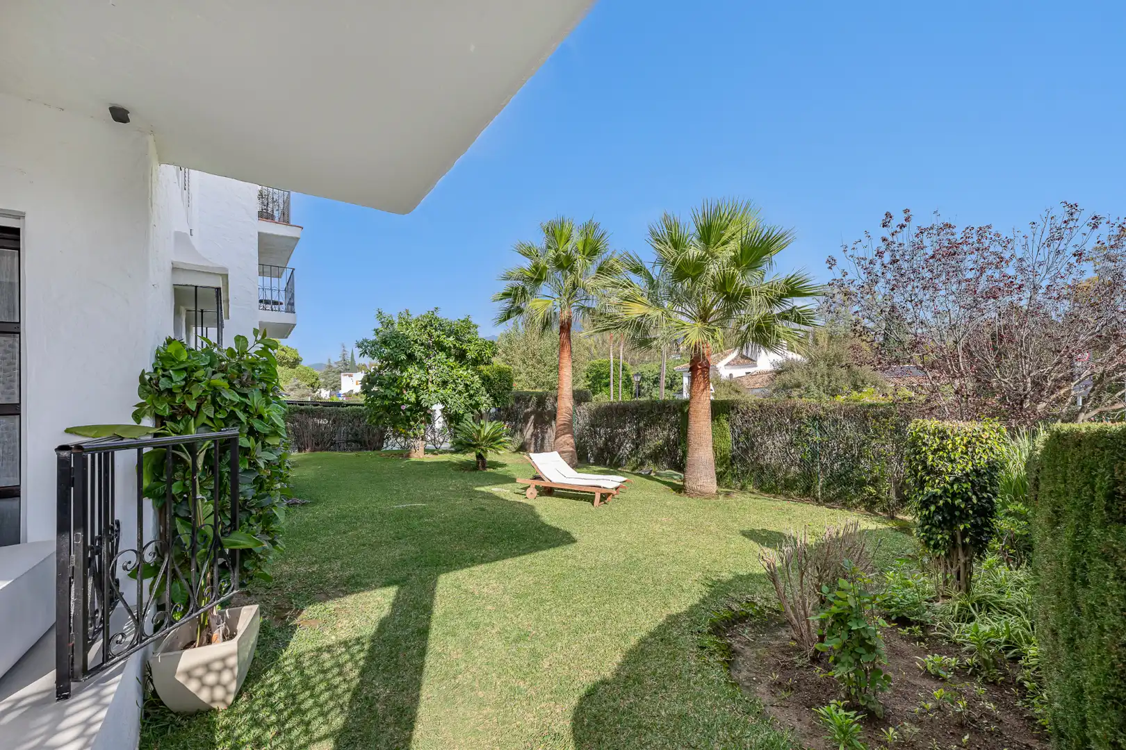 Jardí de Apartament en venda en Marbella amb Aire condicionat, Calefacció i Parquet