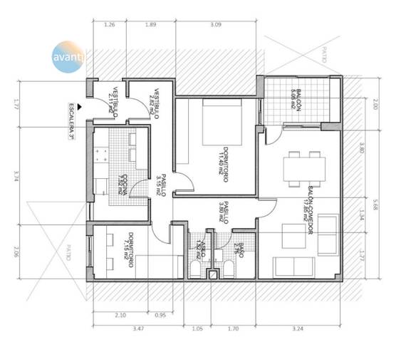 Piso en Venta en Ronda de Sancti Spiritus en Sancti Spiritus - San Juan