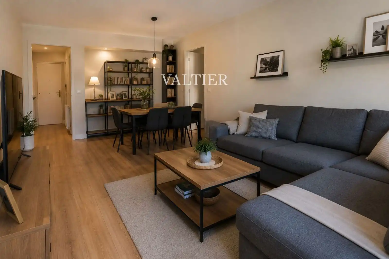 Wohnzimmer von Wohnung zur Miete in Madrid mit Klimaanlage und Möbliert