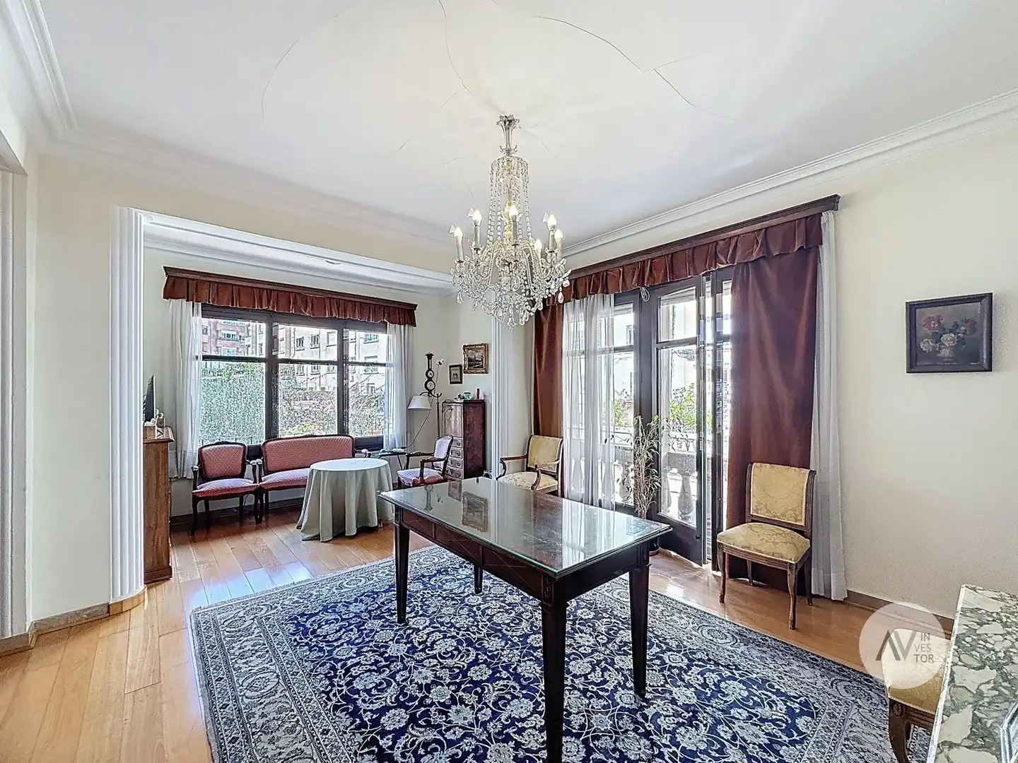 Dining room of Flat for sale in  Barcelona Capital  with Terrace and Balcony