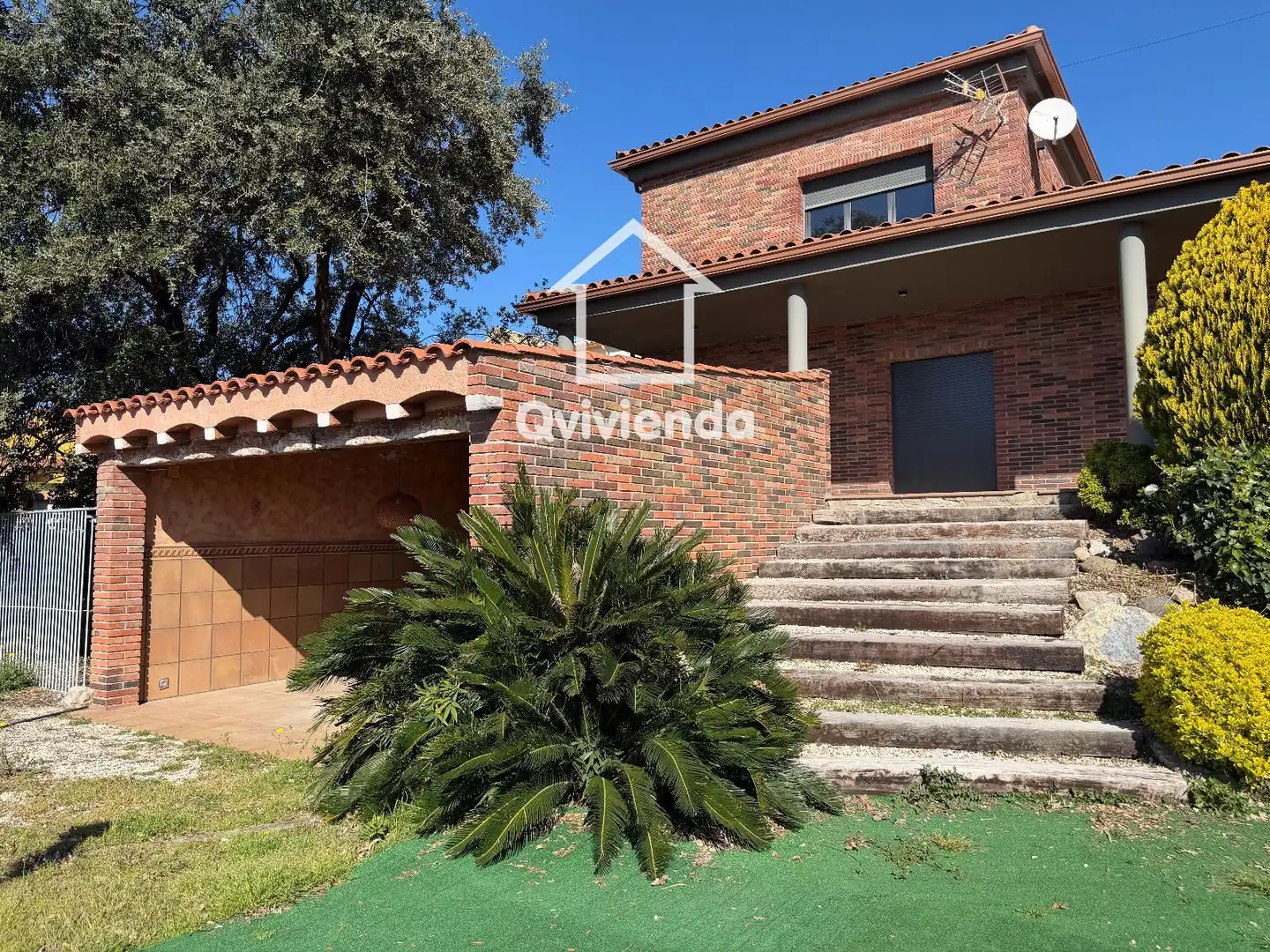 Vista exterior de Casa o chalet en venta en Caldes de Montbui con Aire acondicionado, Calefacción y Terraza