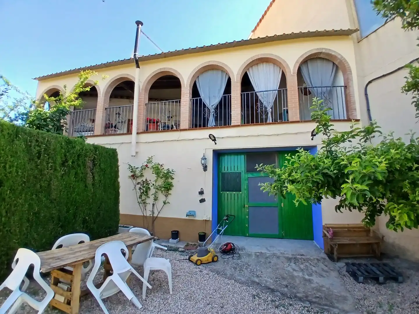 Vista exterior de Casa o chalet en venta en La Cerollera con Calefacción, Jardín privado y Terraza