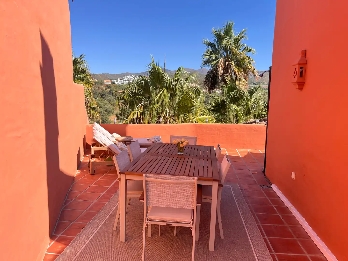 Terrace of Attic for rent in Marbella  with Air Conditioner, Heating and Terrace
