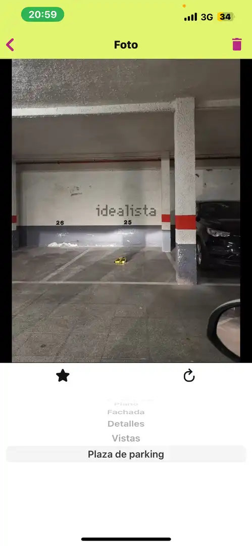 Parkplatz von Garage zur Miete in Benidorm