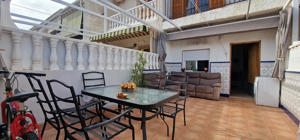 Terraza de Casa adosada en venta en Santa Pola con Terraza, Amueblado y Balcón
