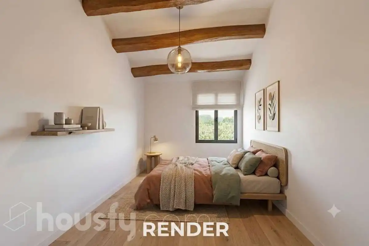 Habitación de Casa adosada en venta en Santa Margarida I Els Monjos con Trastero