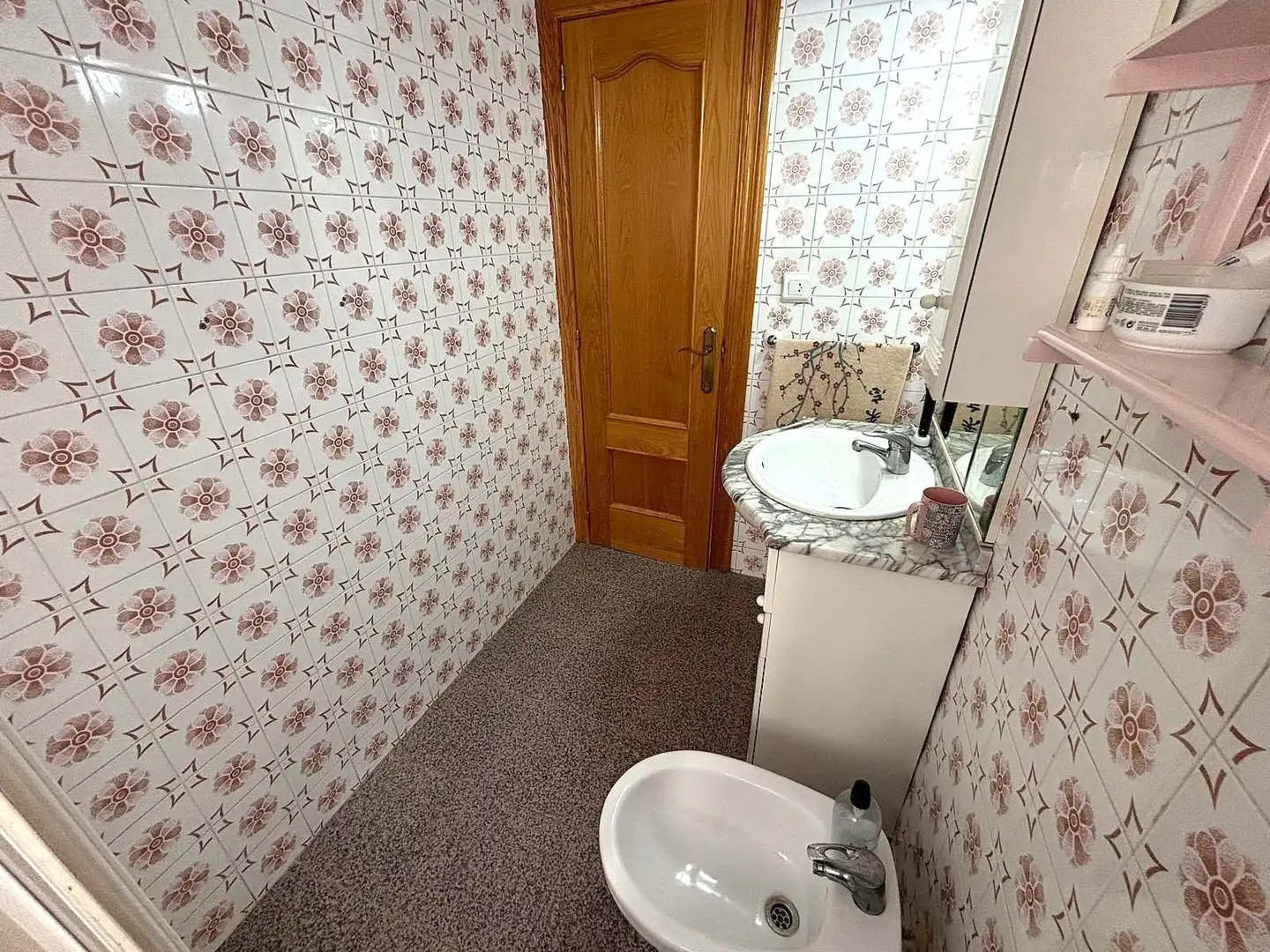 Bathroom of Flat for sale in Elche / Elx  with Furnished, Oven and Balcony