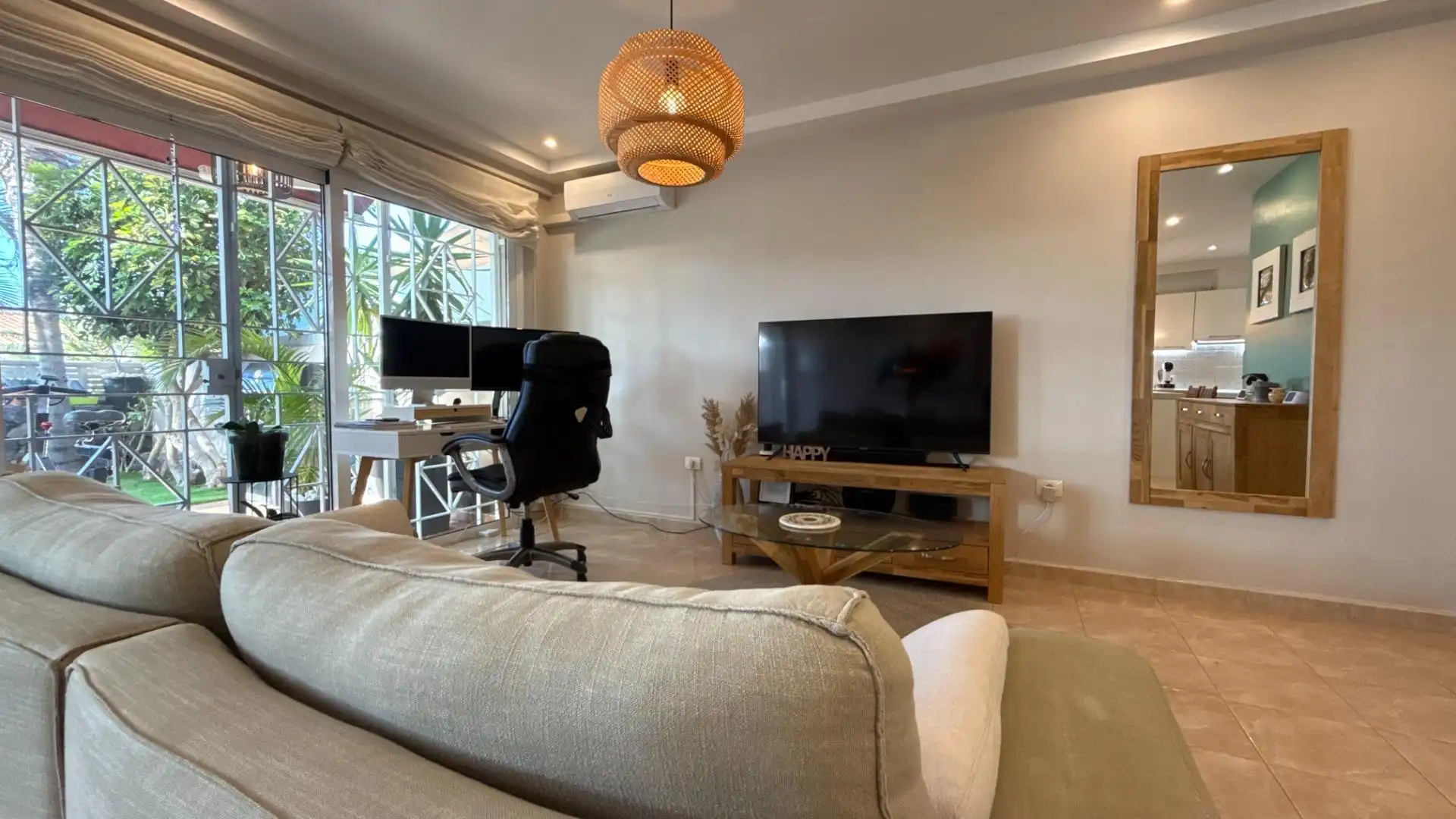 Sala de estar de Casa adosada en venta en Arona