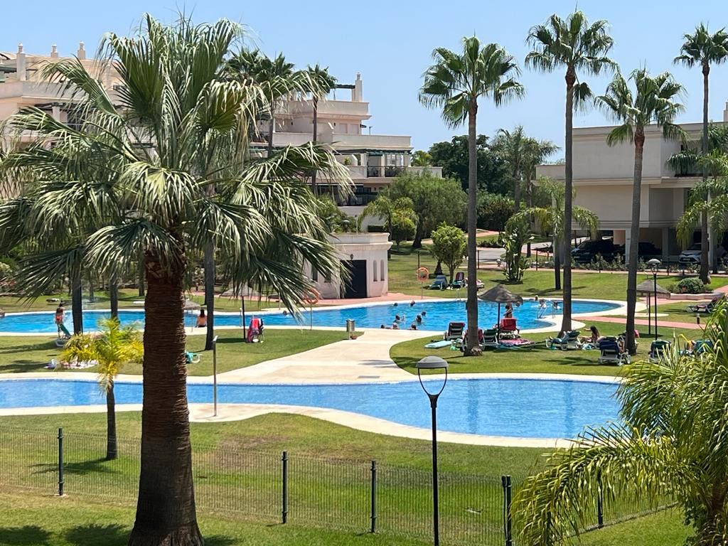 Swimming pool of Apartment to rent in Marbella  with Air Conditioner, Terrace and Swimming Pool