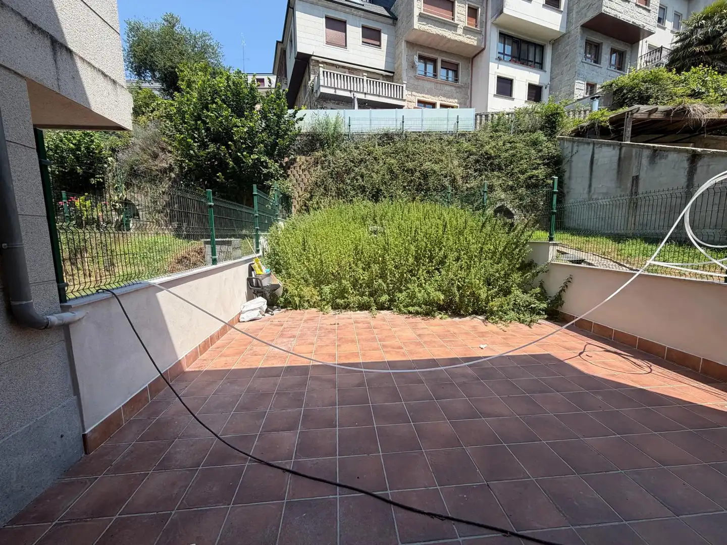 Terraza de Casa o chalet de alquiler en Lugo con Calefacción, Jardín privado y Parquet