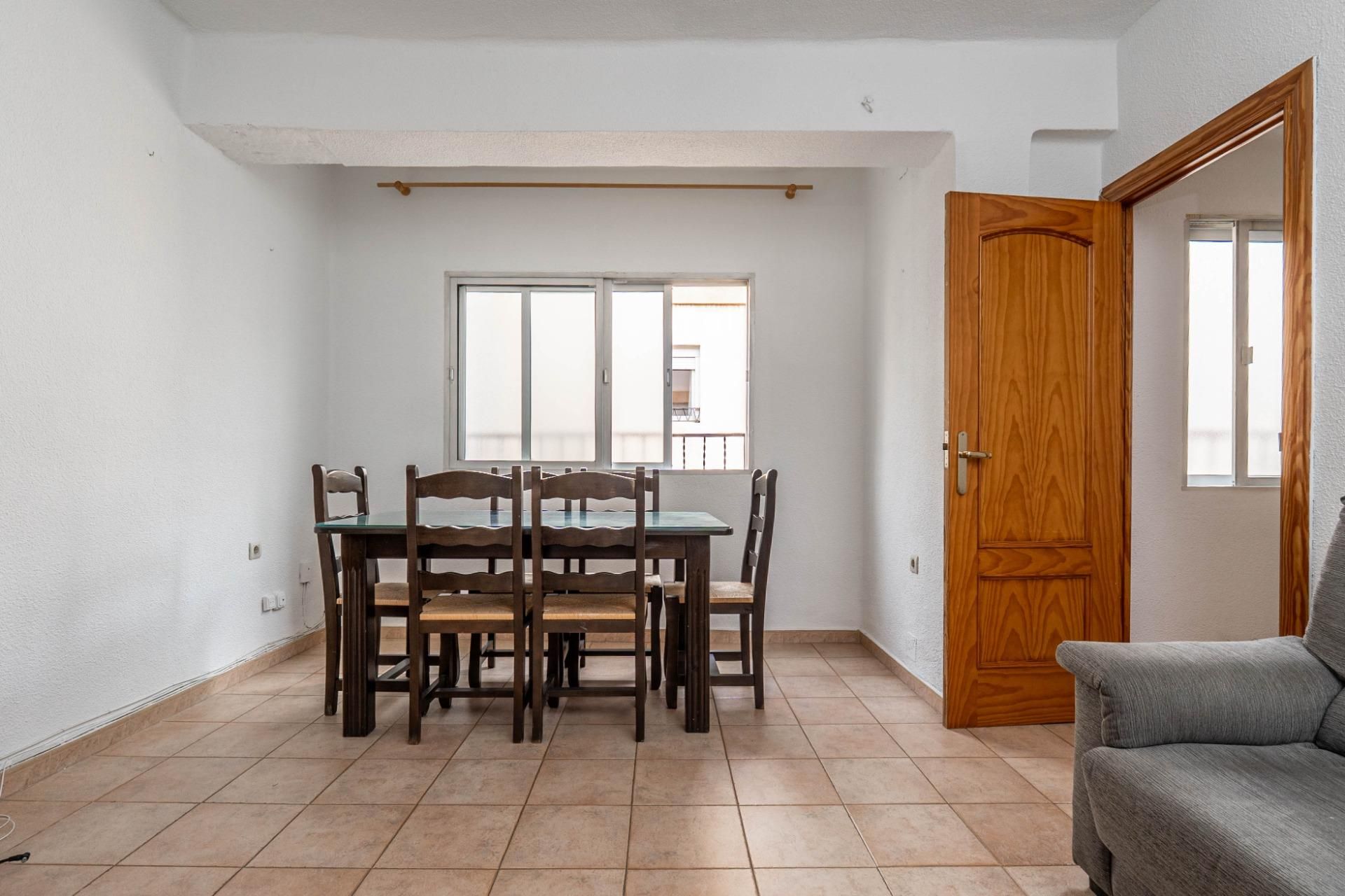Dining room of Flat for sale in  Granada Capital  with Air Conditioner and Balcony