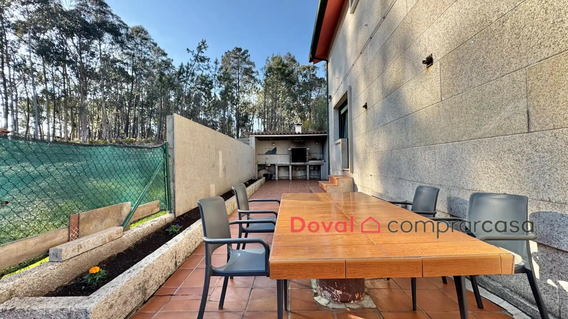 Terrassa de Casa o xalet en venda en Salceda de Caselas amb Calefacció, Jardí privat i Terrassa