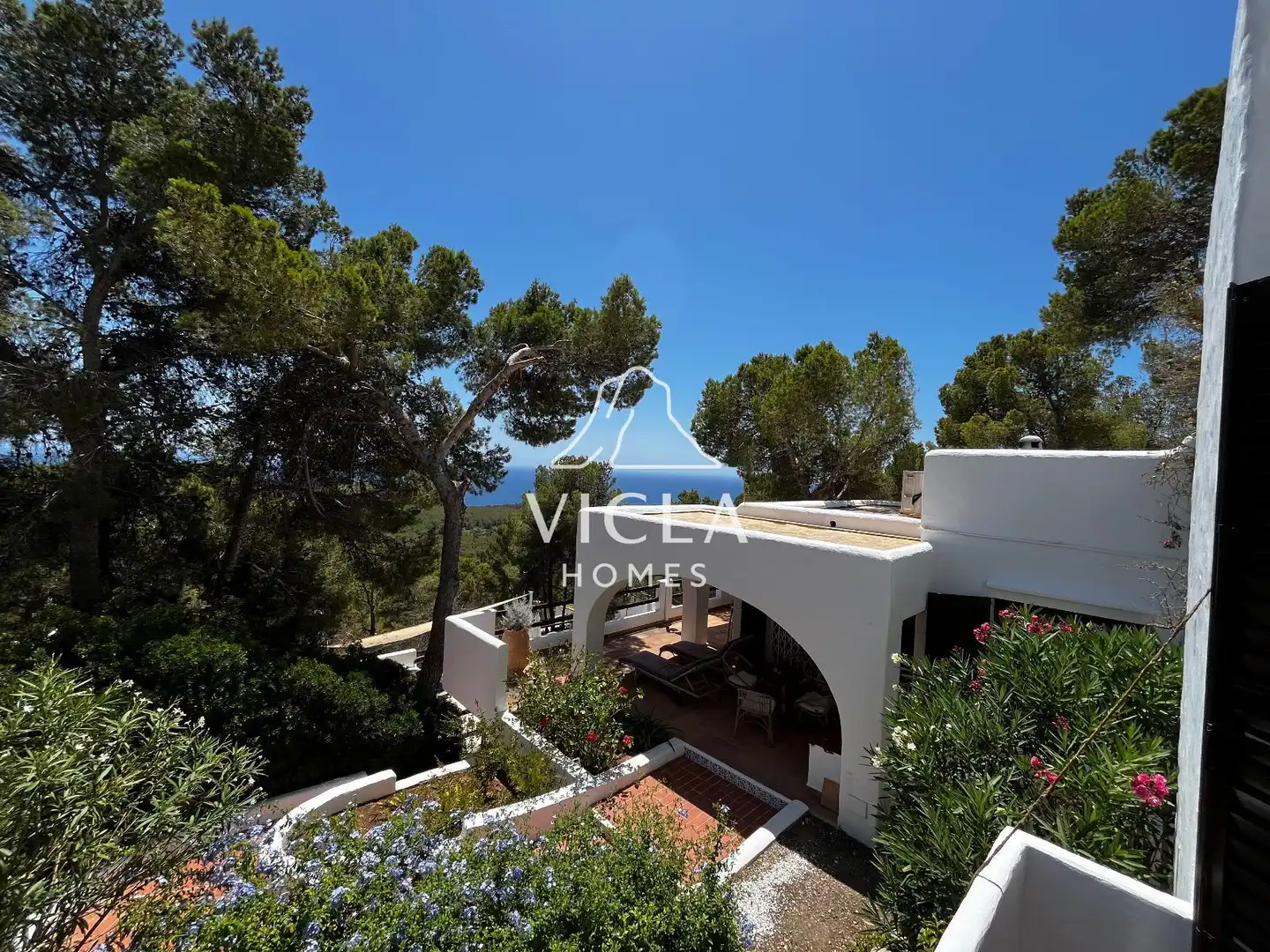 Vista exterior de Casa o chalet de alquiler en Sant Josep de sa Talaia con Aire acondicionado, Calefacción y Terraza