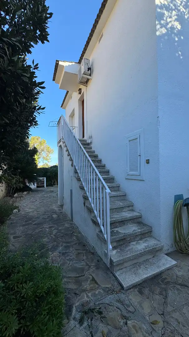 Vista exterior de Casa o chalet en venta en Torredembarra con Aire acondicionado, Calefacción y Jardín privado