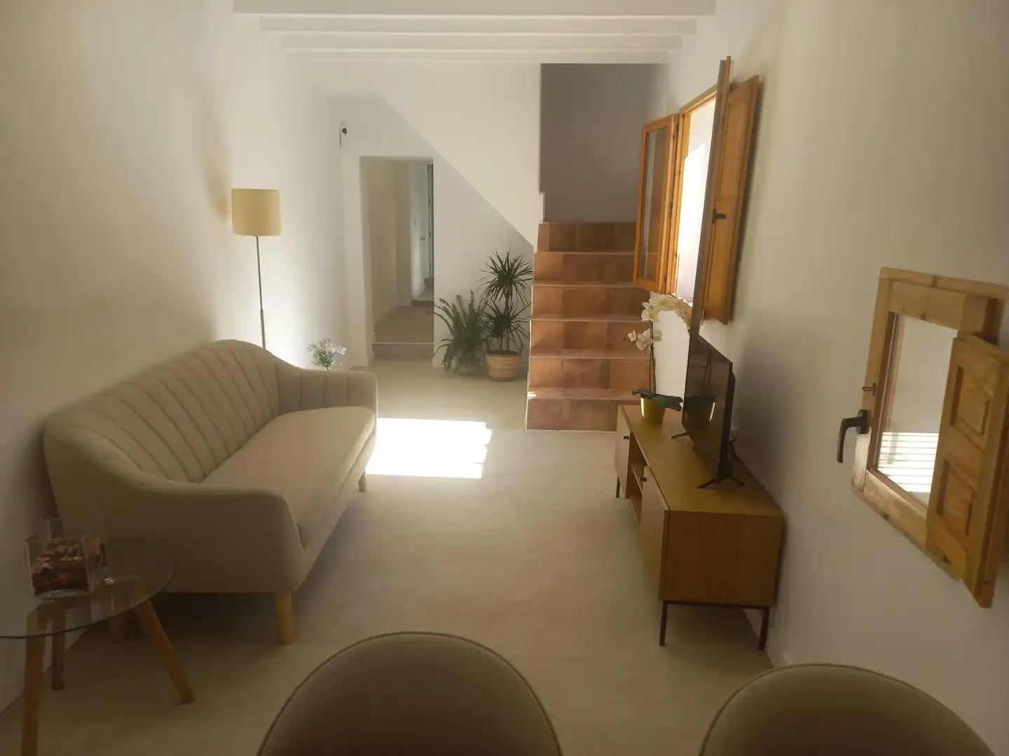 Sala d'estar de Casa adosada en venda en Vélez-Málaga