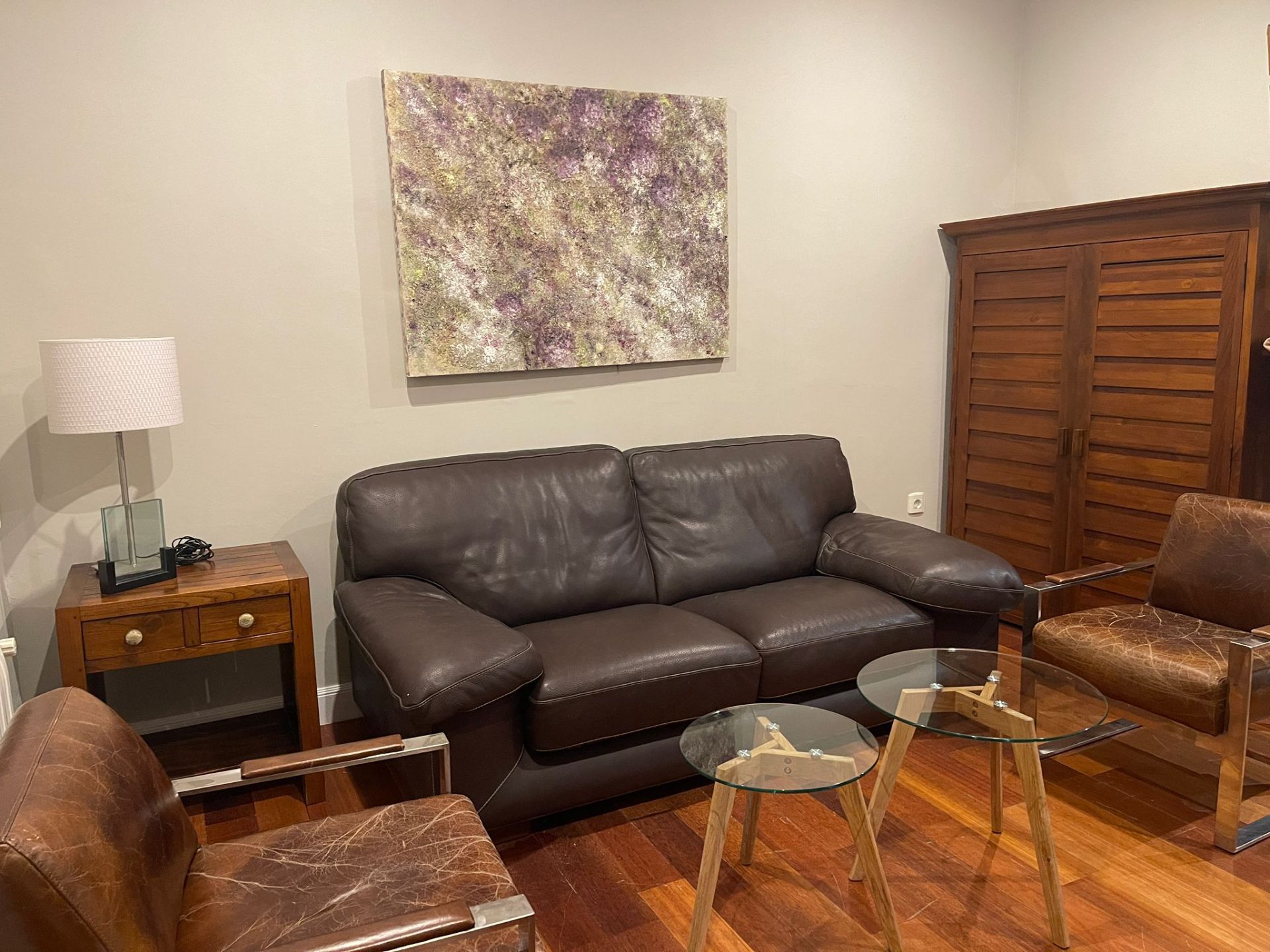 Sala de estar de Piso de alquiler en Mérida con Aire acondicionado y Amueblado