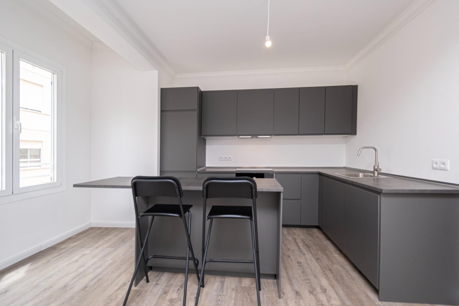 Cuina de Apartament en venda en  Palma de Mallorca amb Calefacció, Terrassa i Balcó