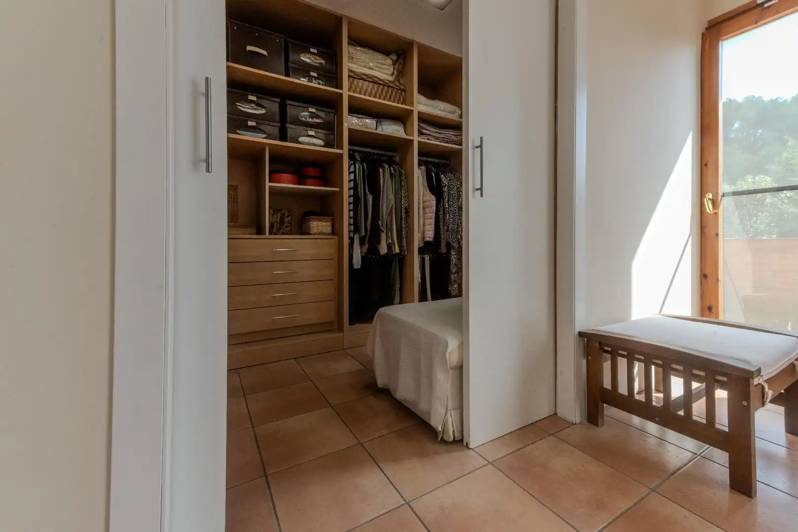 Dormitori de Casa o xalet en venda en Castellar del Vallès amb Calefacció, Jardí privat i Terrassa
