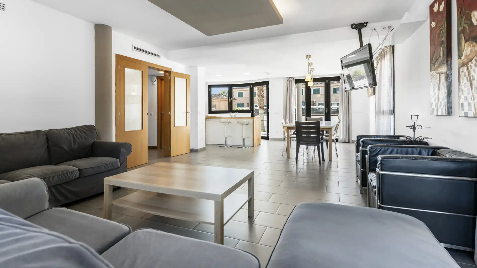 Sala d'estar de Casa o xalet en venda en  Palma de Mallorca amb Aire condicionat, Calefacció i Terrassa