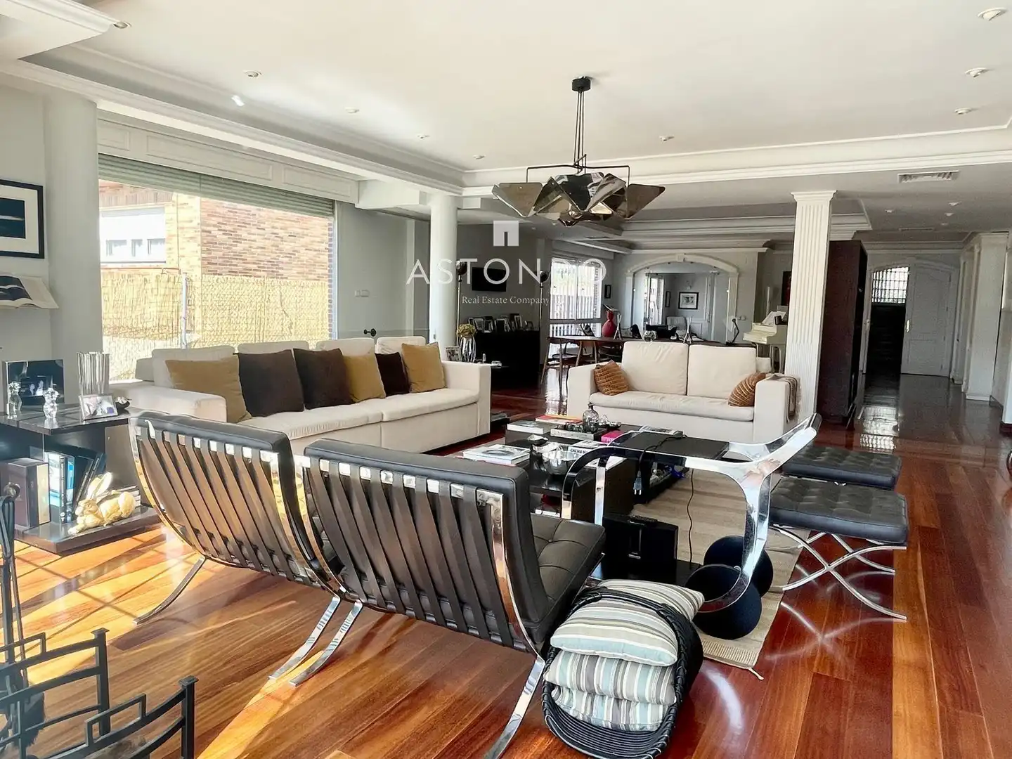 Living room of Houses for rent in Madrid  with Air Conditioner, Heating and Terrace