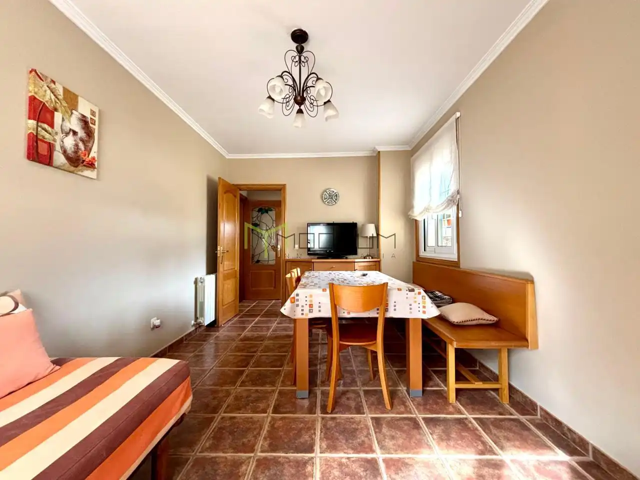 Comedor de Casa o chalet en venta en Ames con Calefacción, Jardín privado y Parquet