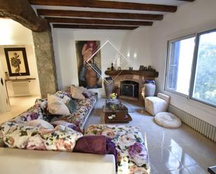 Living room of House or chalet for sale in Begues  with Air Conditioner, Heating and Private garden