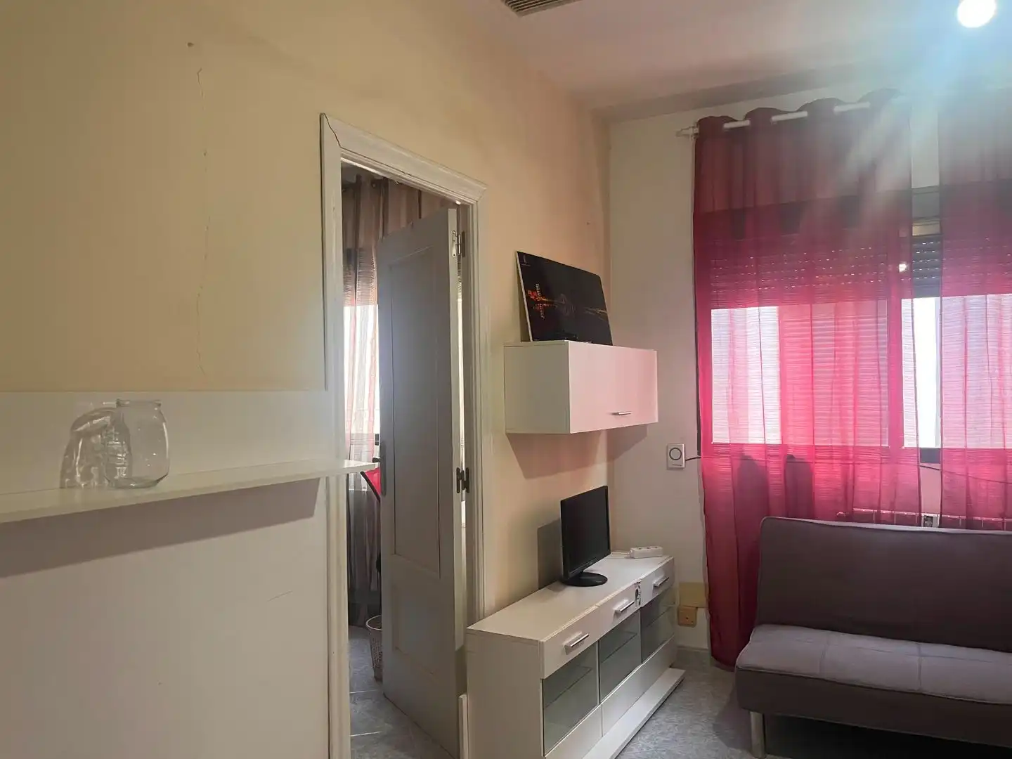 Wohnzimmer von Wohnung zur Miete in Badajoz Capital mit Terrasse