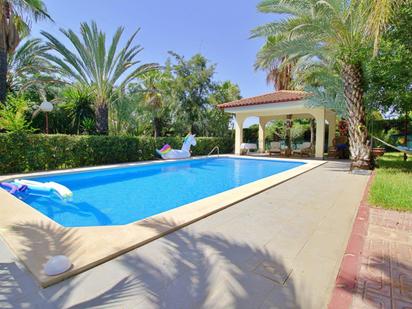 Swimming pool of House or chalet for sale in Elche / Elx  with Air Conditioner and Terrace
