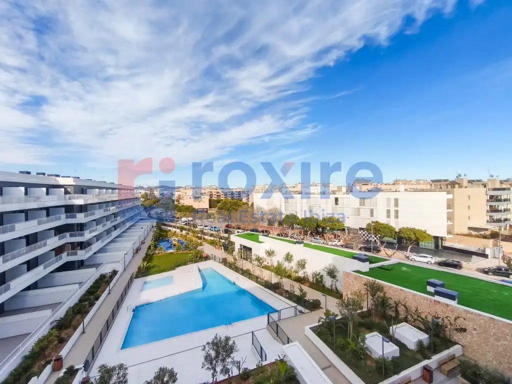 Piscina de Dúplex de lloguer en Eivissa amb Aire condicionat, Calefacció i Terrassa