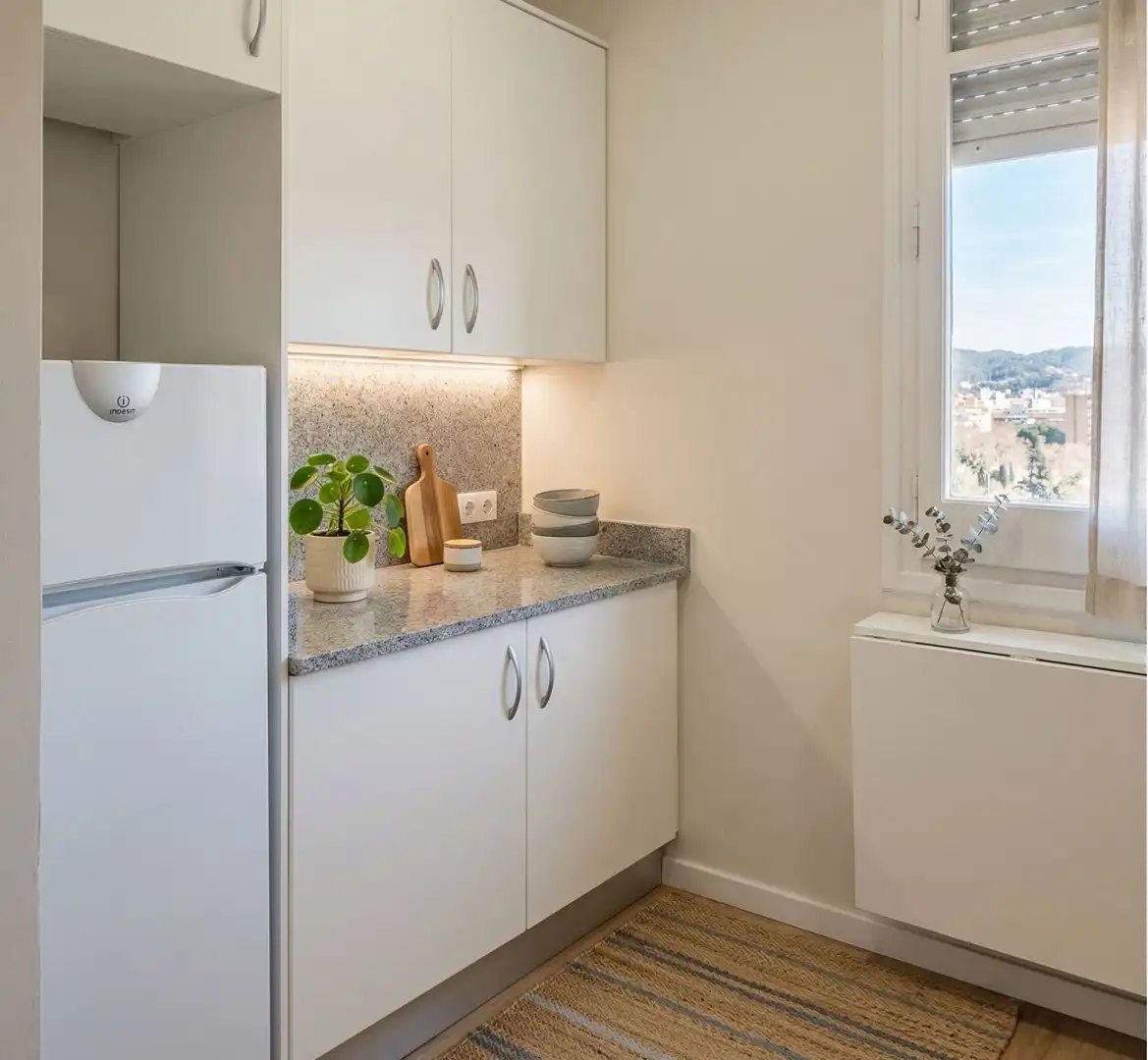 Cocina de Piso en venta en Girona con Terraza