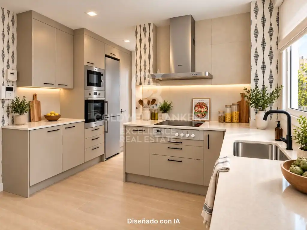 Cocina de Piso en venta en El Pla del Real