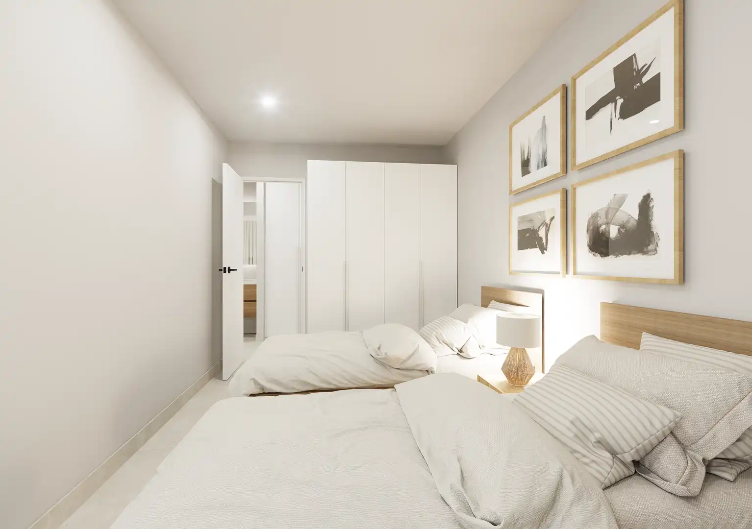 Bedroom of Flat for sale in Inca  with Air Conditioner, Heating and Terrace