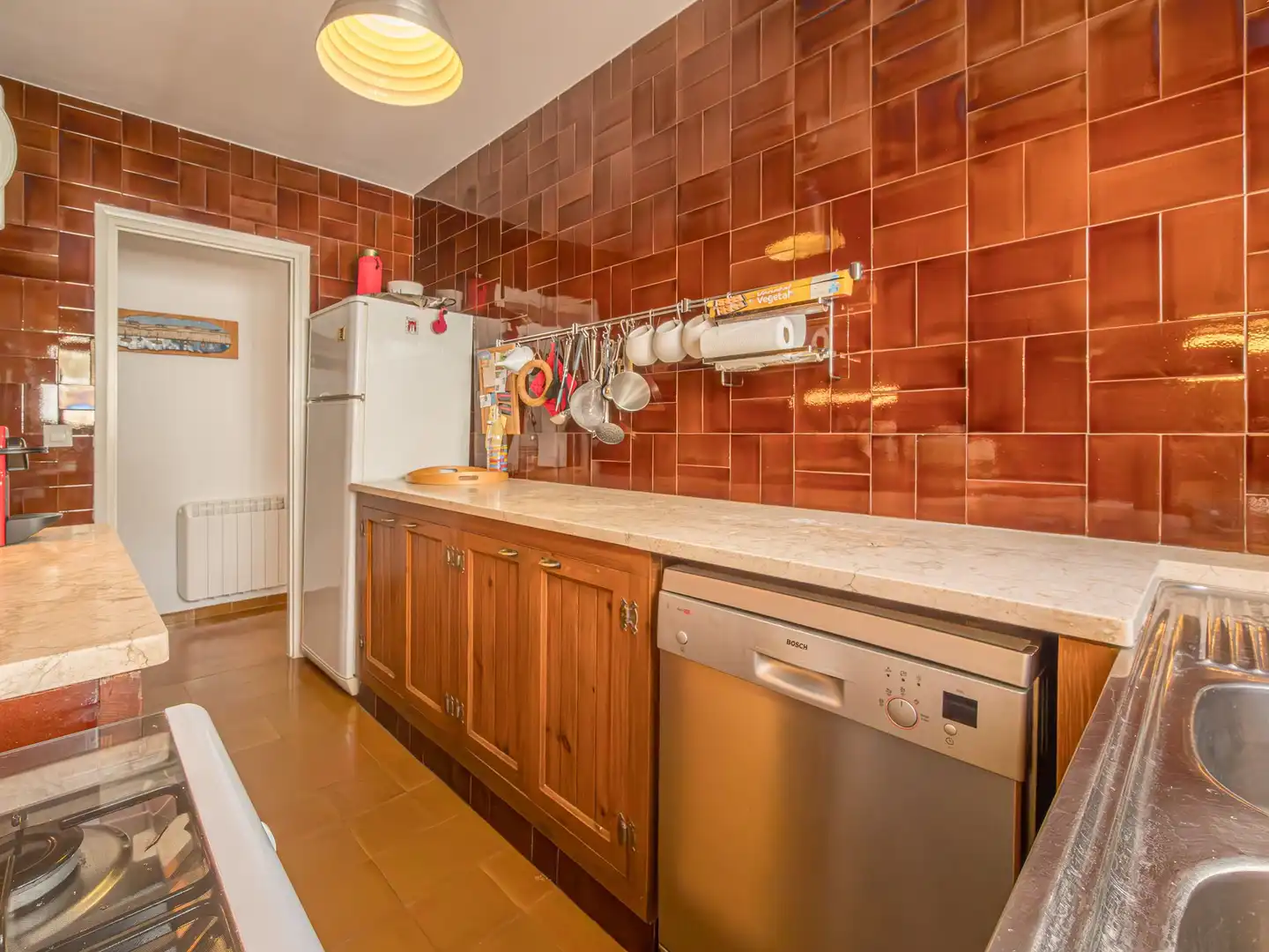Kitchen of Flat for sale in Es Mercadal  with Private garden, Terrace and Storage room