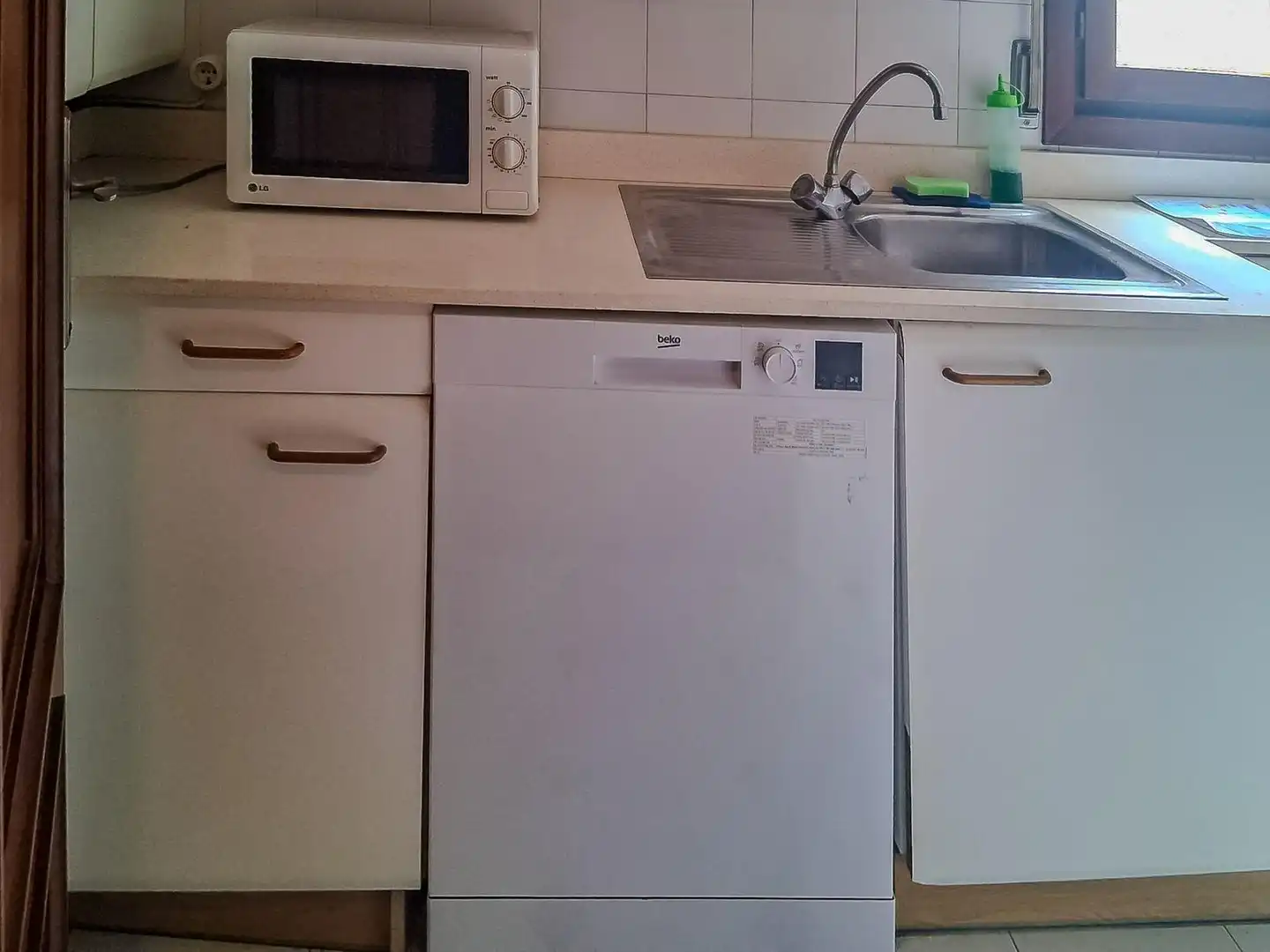 Küche von Wohnung zur Miete in Santander mit Heizung, Parkett und Möbliert