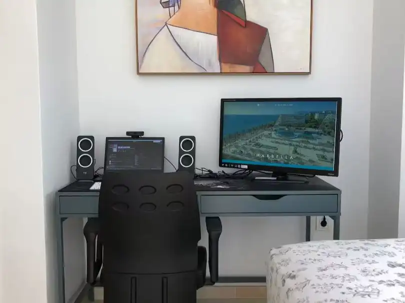 Sala d'estar de Casa o xalet de lloguer en San Pedro de Alcántara