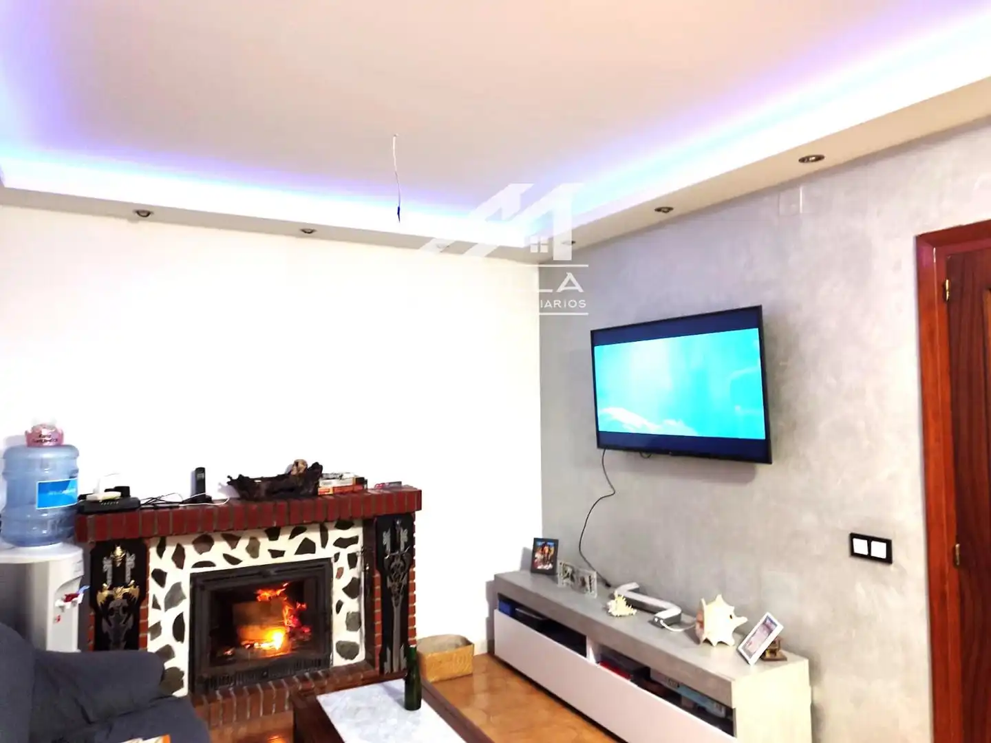 Sala d'estar de Casa o xalet en venda en Méntrida amb Calefacció
