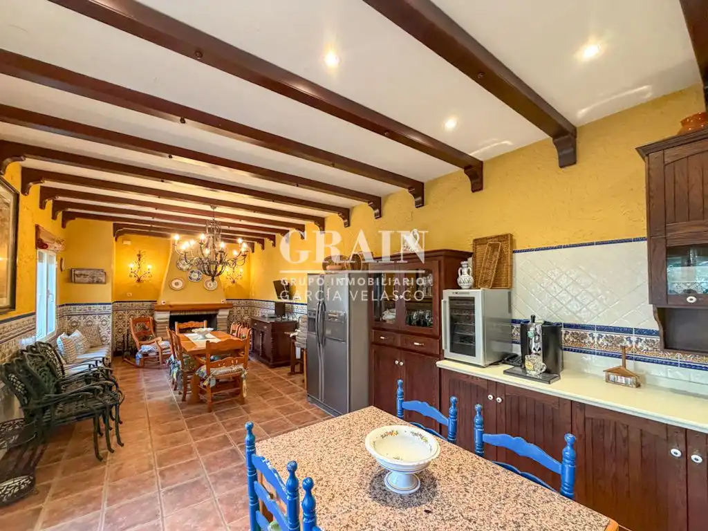 Kitchen of Detached homes for sale in Barrax  with Air Conditioner, Heating and Storage room