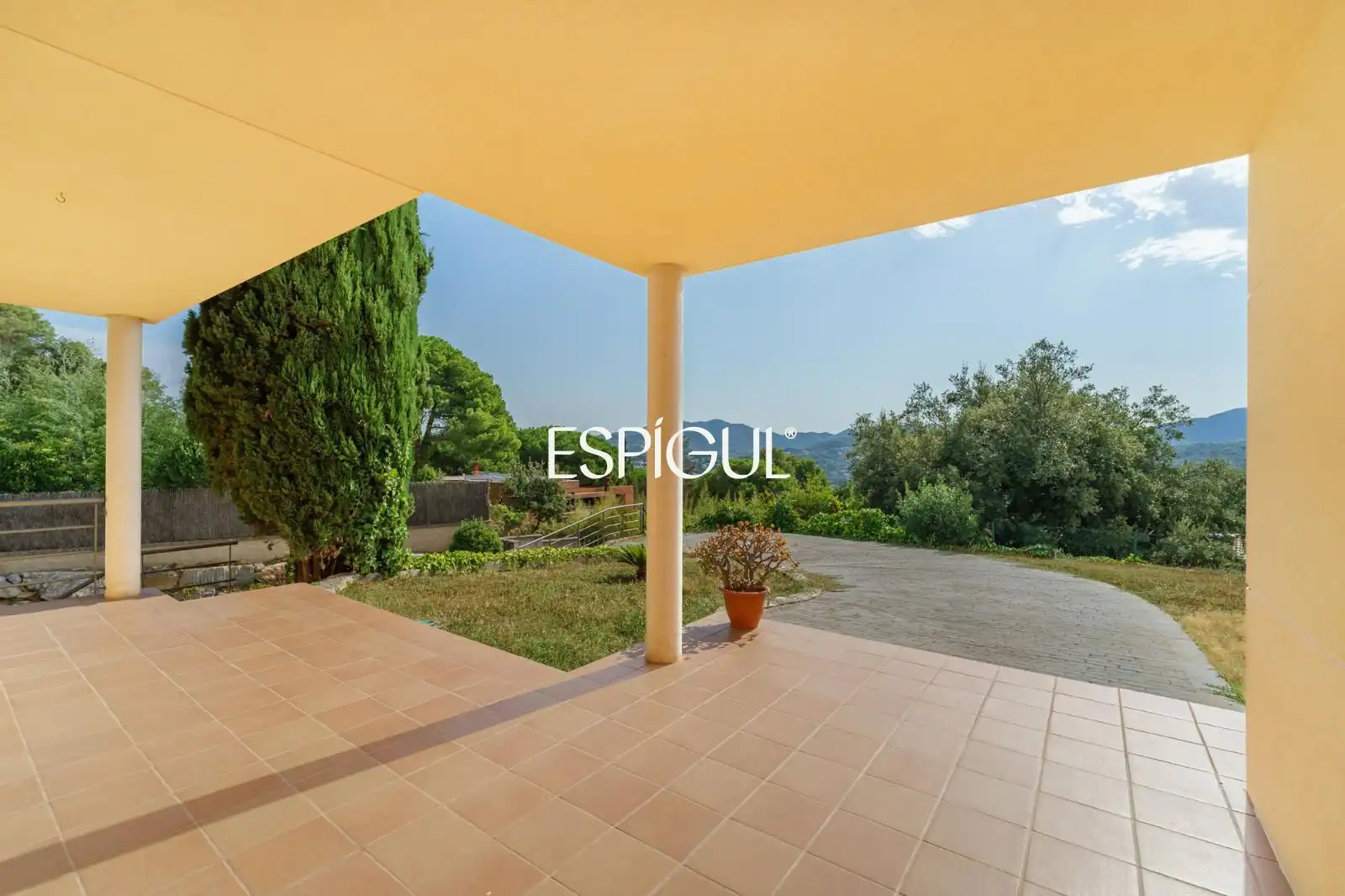 Terrassa de Casa o xalet en venda en Vallromanes amb Aire condicionat, Calefacció i Jardí privat