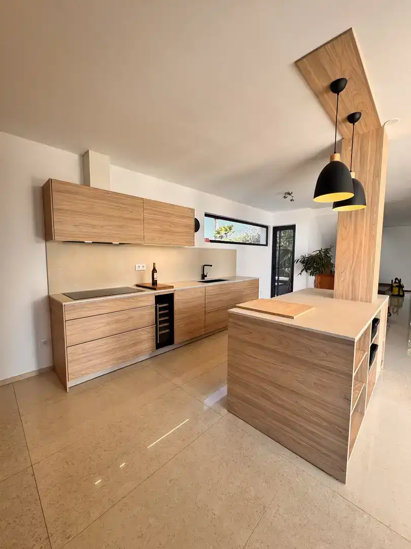 Cocina de Casa o chalet en venta en La Oliva con Aire acondicionado, Piscina y Balcón