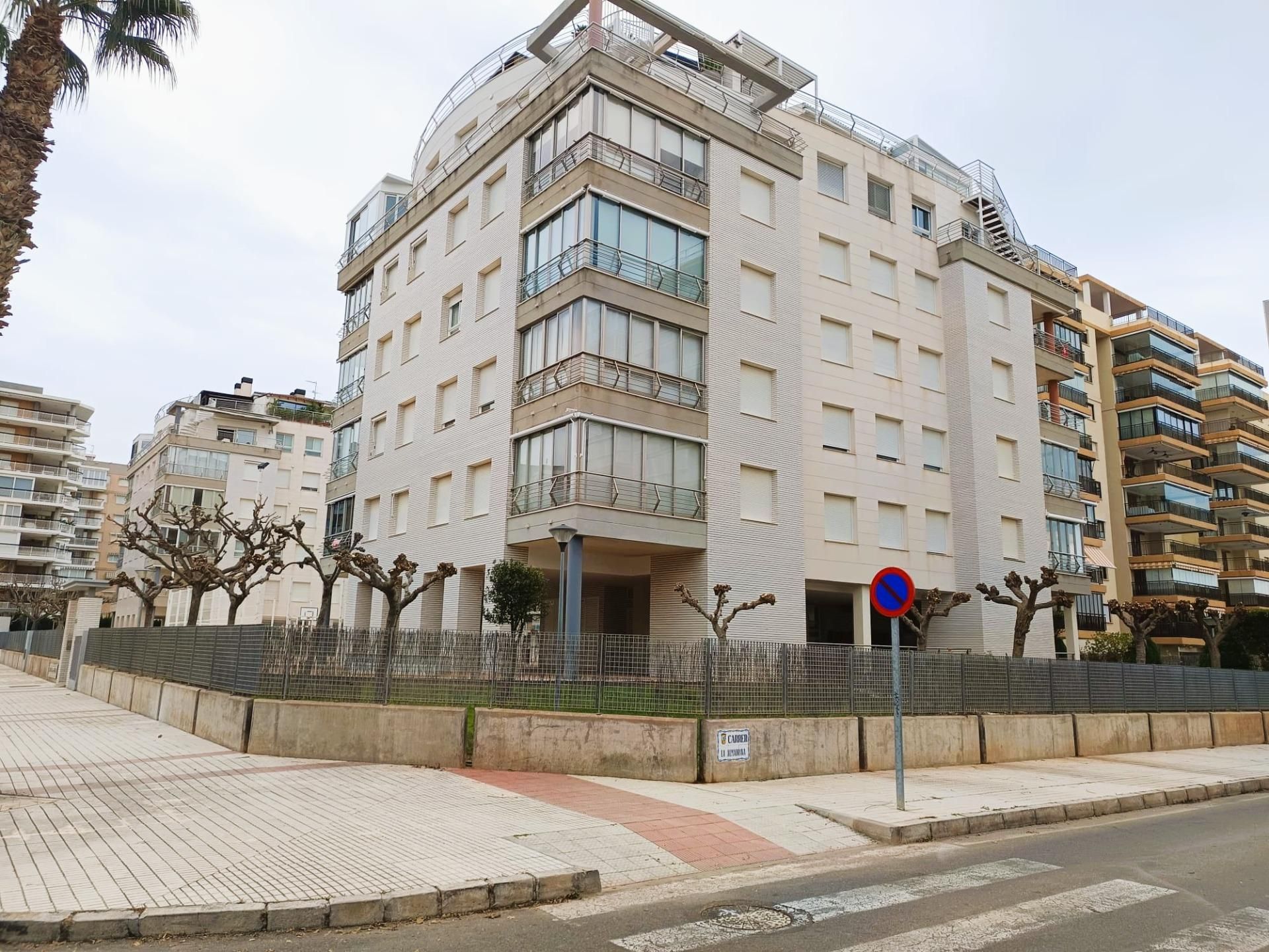 Vista exterior de Apartamento de alquiler en Benicasim / Benicàssim con Aire acondicionado, Jardín privado y Terraza
