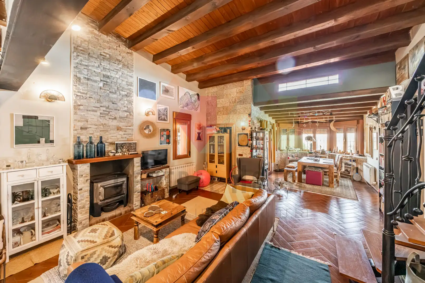 Sala de estar de Casa o chalet en venta en Chinchón con Calefacción, Jardín privado y Terraza