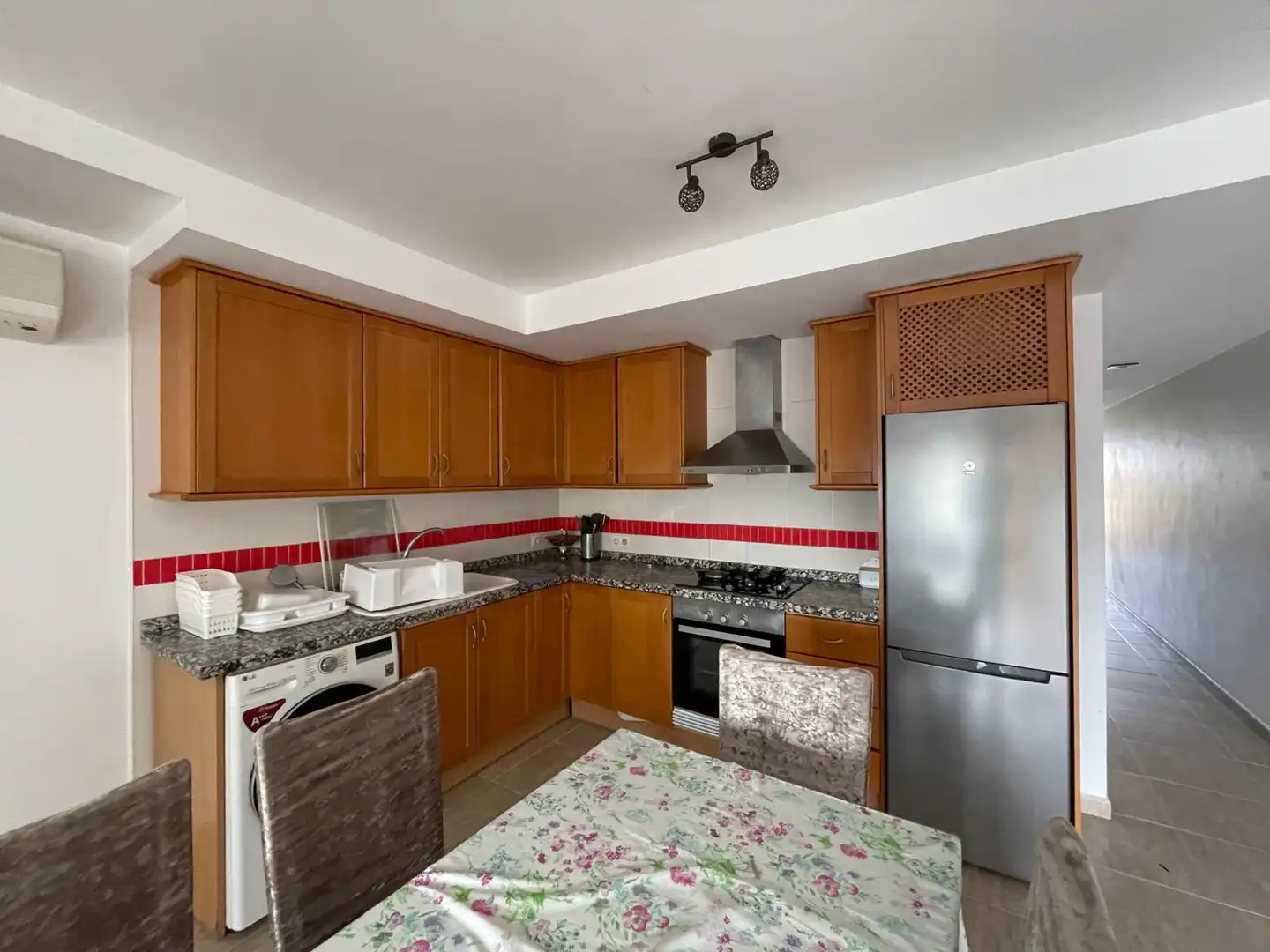Cuina de Apartament en venda en Moncofa amb Aire condicionat, Terrassa i Moblat