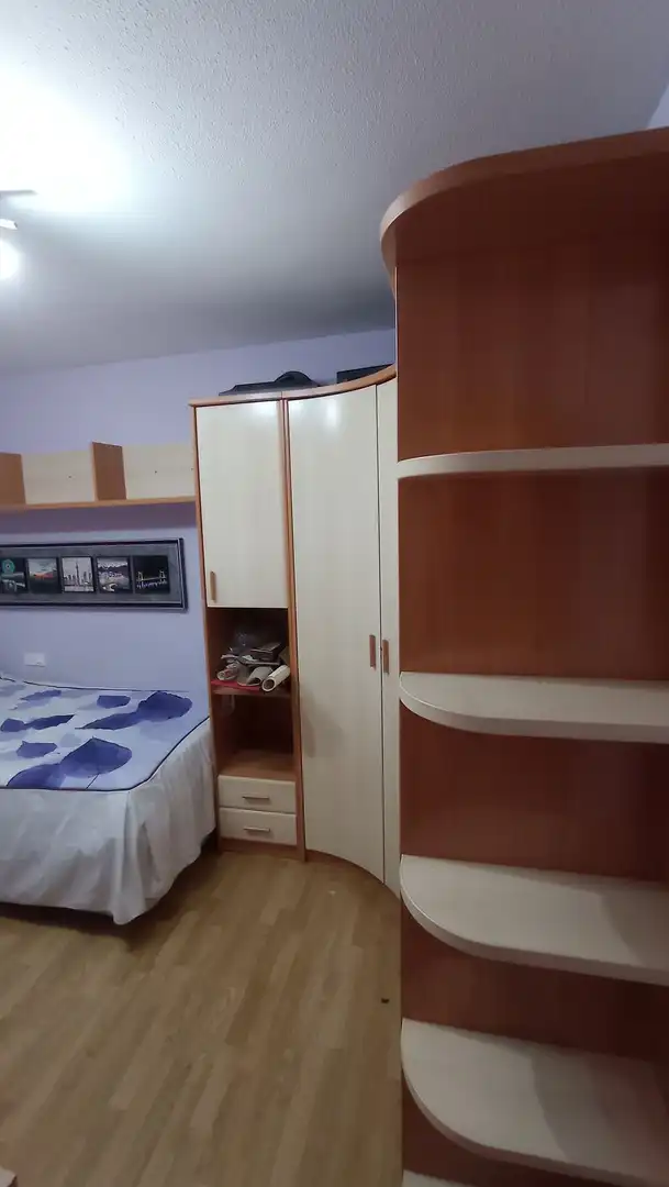 Bedroom of Flat for rent in Salamanca  with Heating, Parquet flooring and Furnished