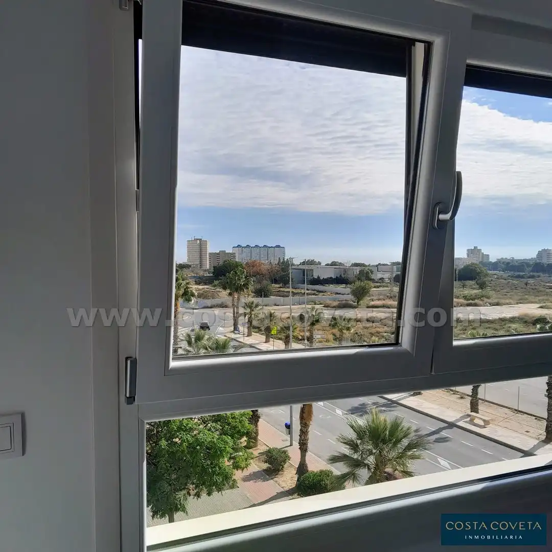 Exterior view of Apartments for sale in El Campello  with Air Conditioner, Swimming Pool and Furnished
