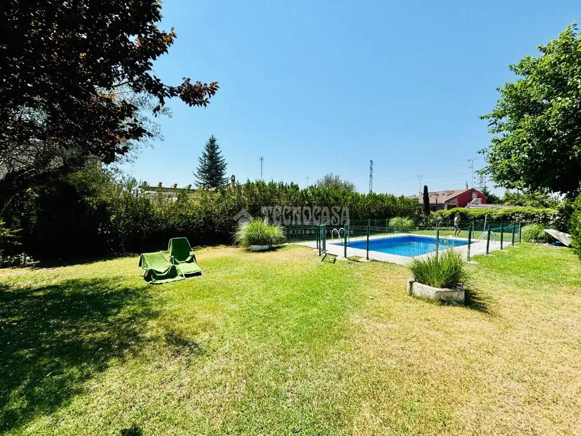 Jardín de Casa o chalet en venta en Boecillo con Jardín privado