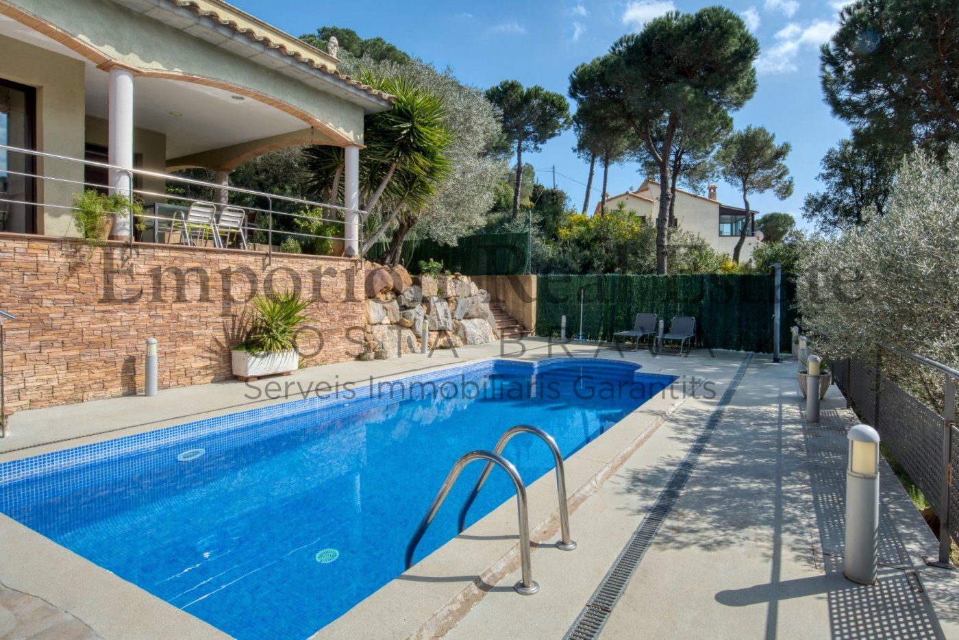 Piscina de Finca rústica en venda en Calonge i Sant Antoni amb Aire condicionat, Calefacció i Jardí privat