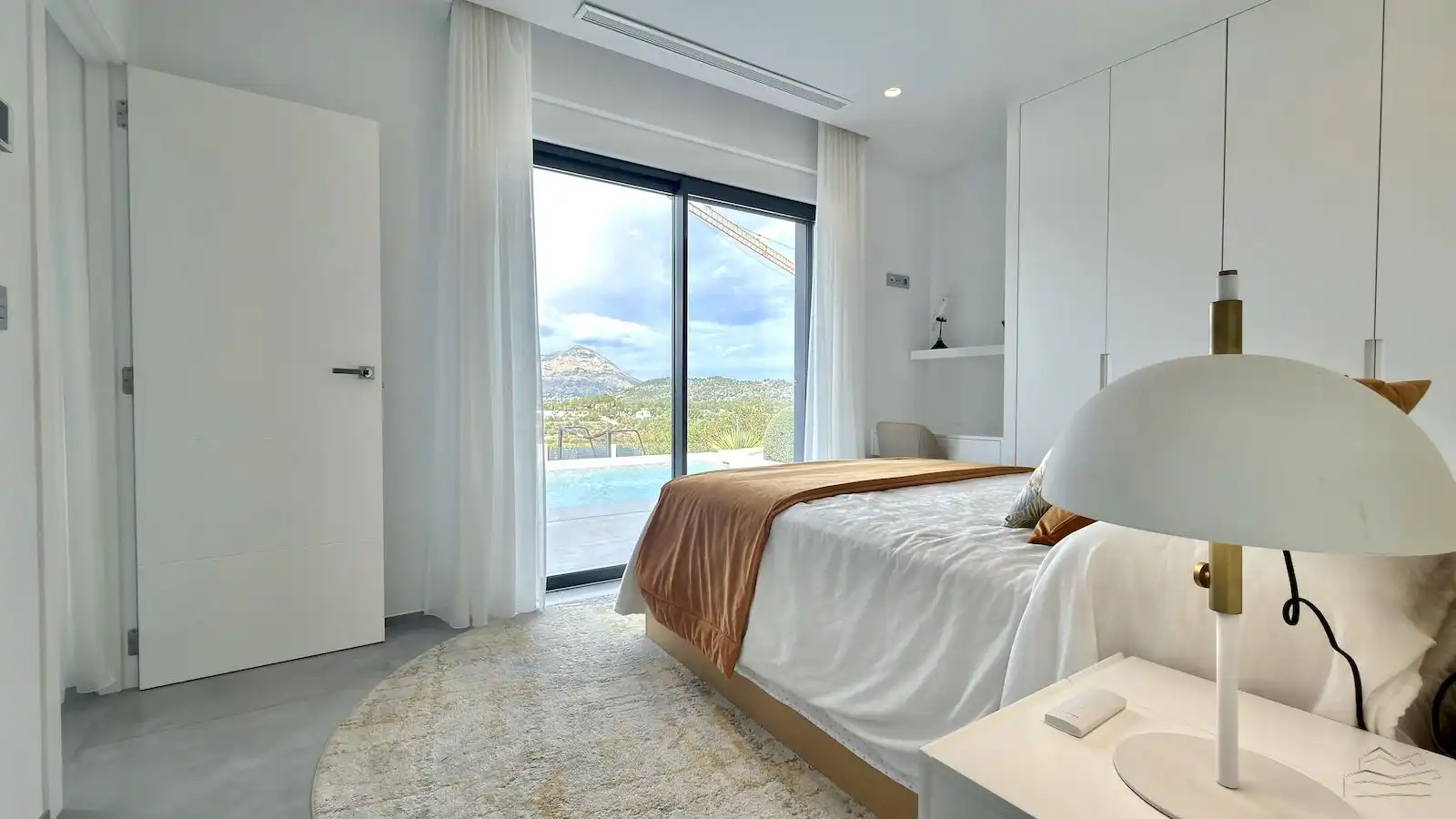 Bedroom of Houses for sale in Jávea / Xàbia  with Air Conditioner, Heating and Private garden